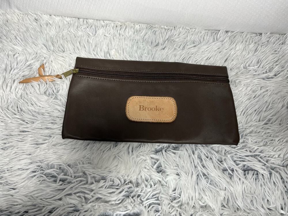 Jon Hart Design Pouch Brown Expresso 10x6 Brooke